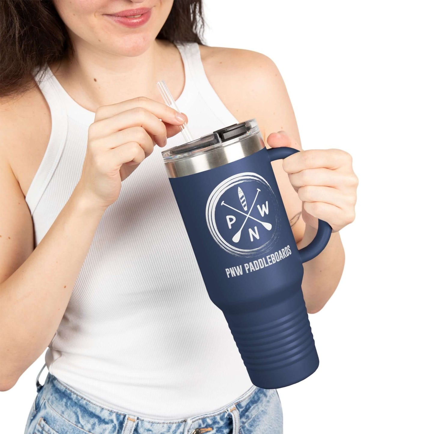 PNW Paddleboards 40oz Insulated Travel Mug