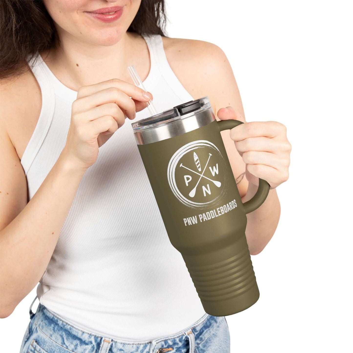 PNW Paddleboards 40oz Insulated Travel Mug