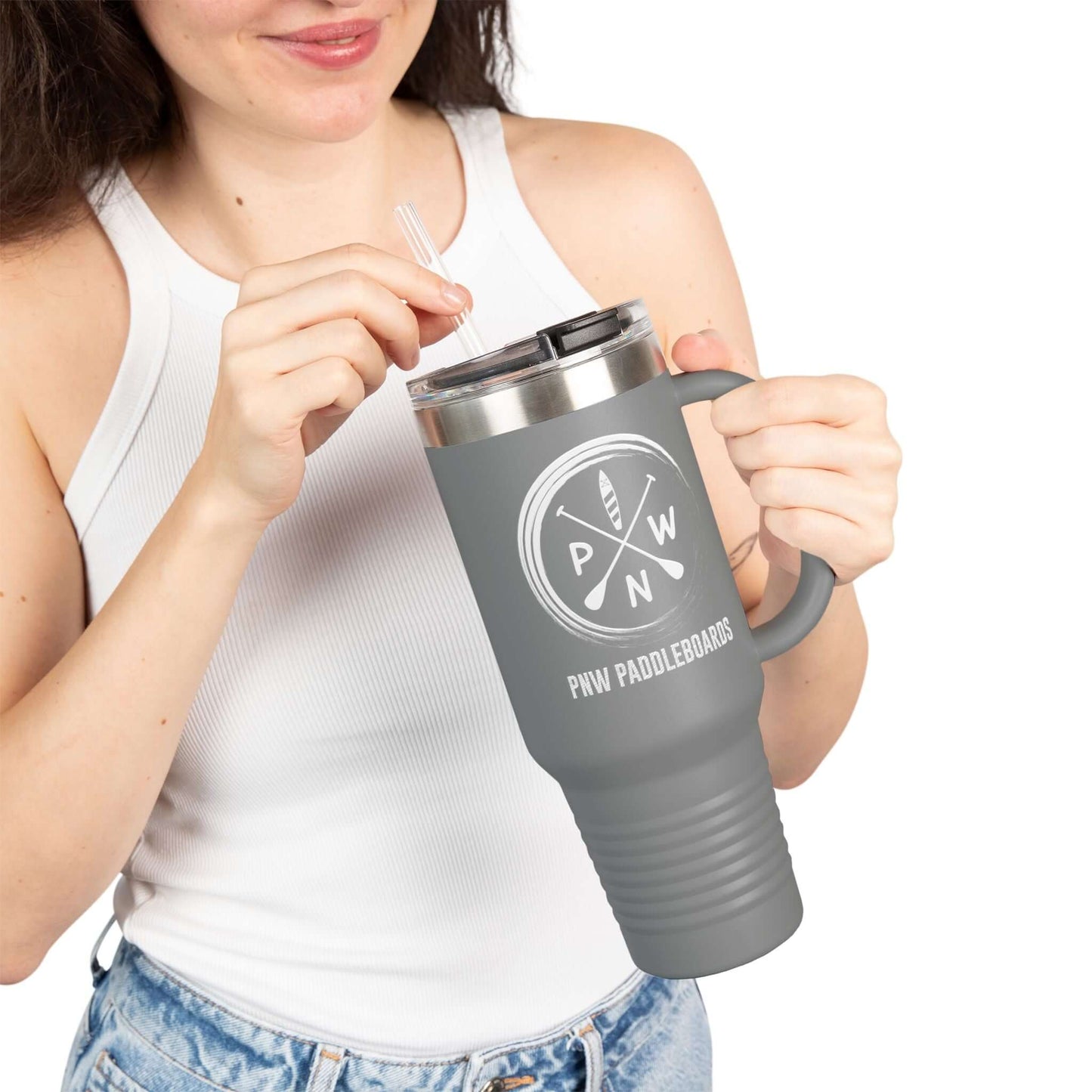 PNW Paddleboards 40oz Insulated Travel Mug