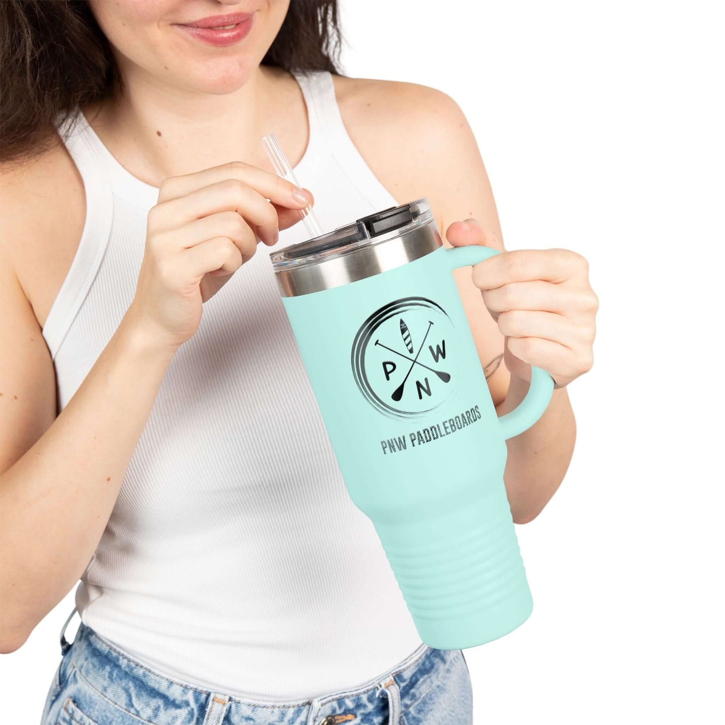 PNW Paddleboards 40oz Insulated Travel Mug