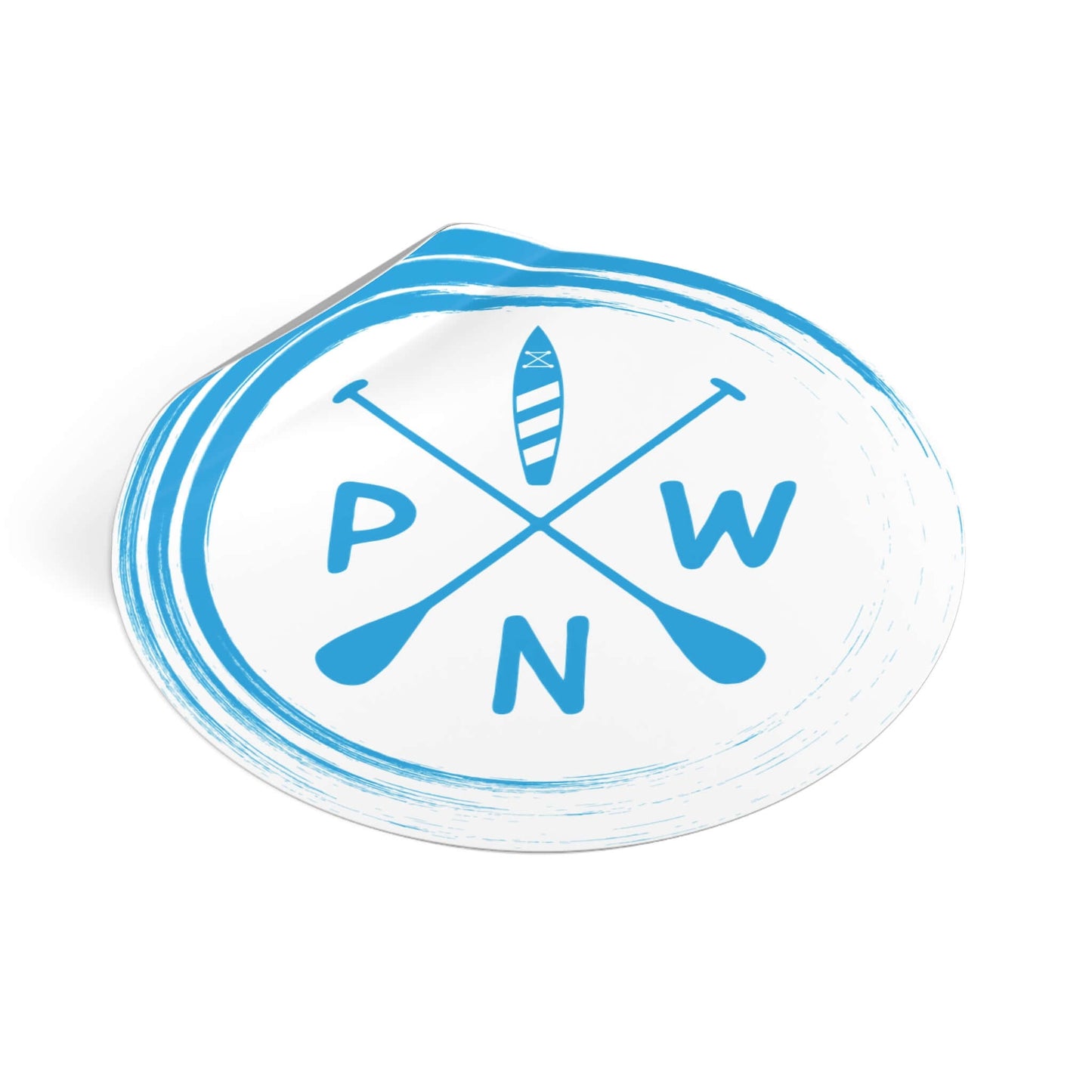 PNW Tsunami Logo Vinyl Stickers