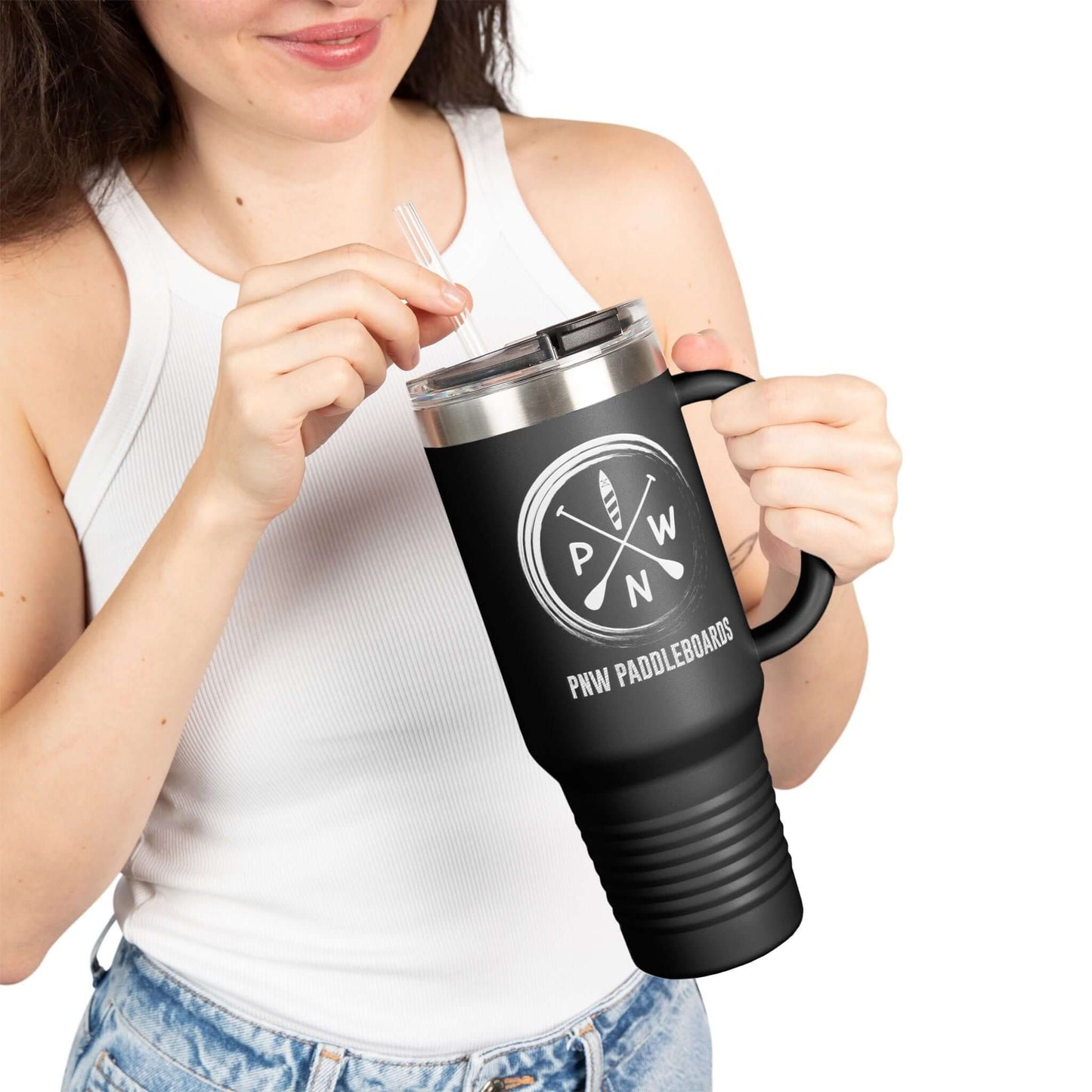 PNW Paddleboards 40oz Insulated Travel Mug