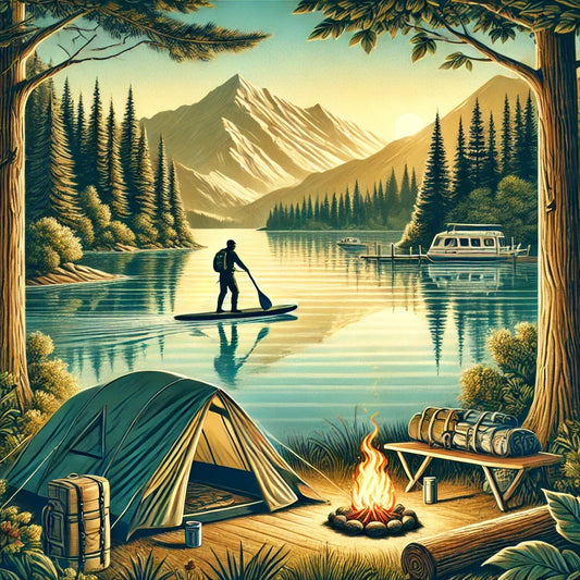 Plan an Epic Paddle Boarding Camping Adventure