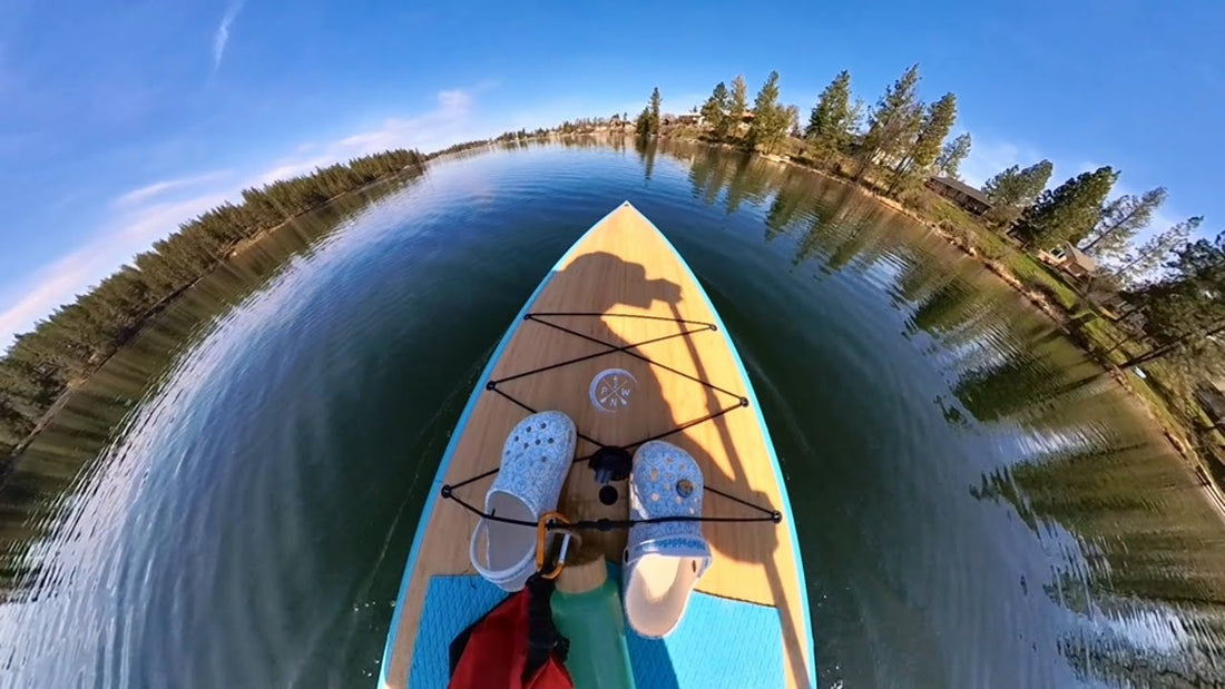 Paddle Tour around Medical Lake, WA