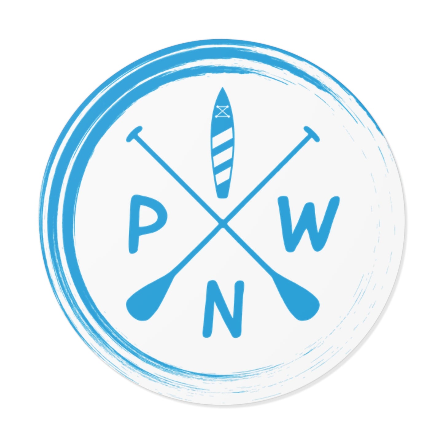 PNW Tsunami Logo Vinyl Stickers