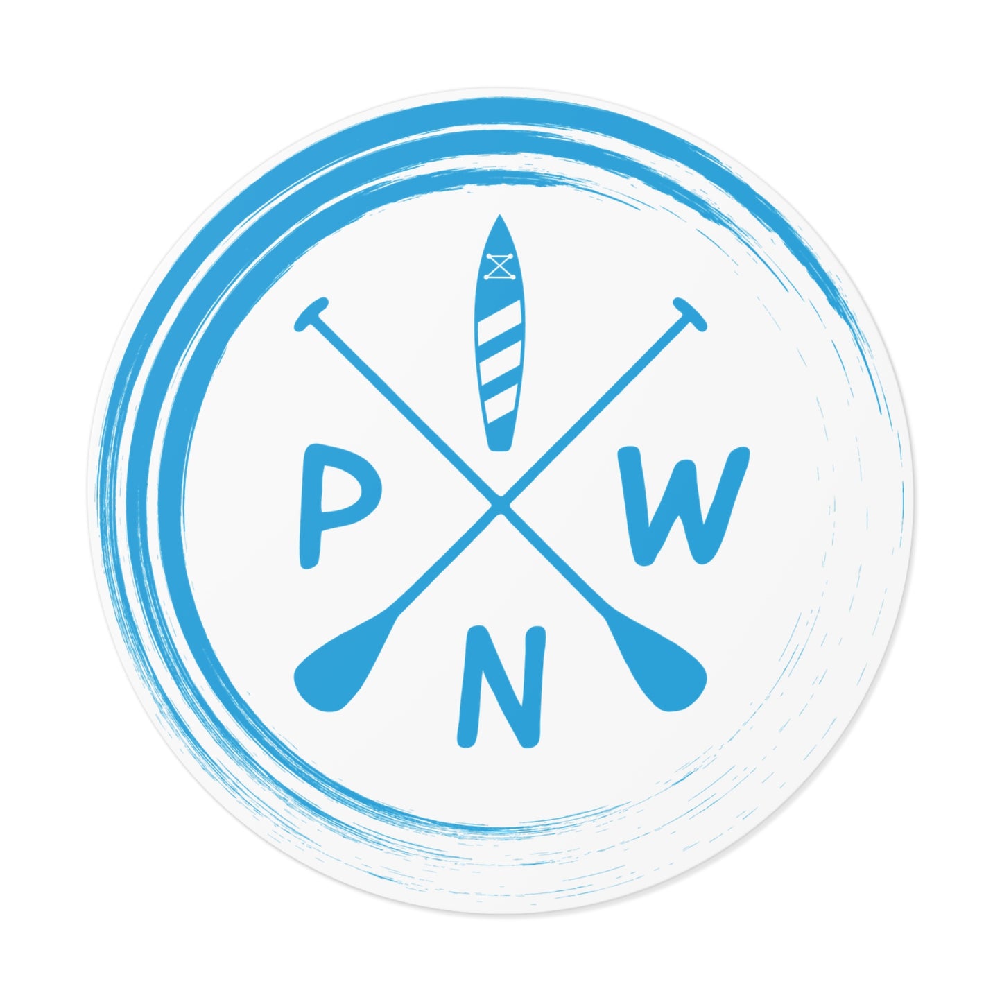 PNW Tsunami Logo Vinyl Stickers