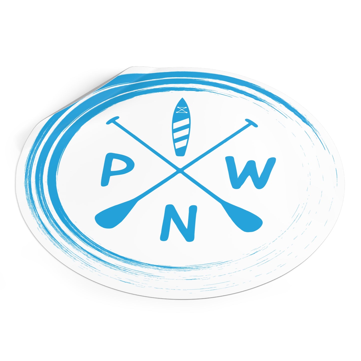 PNW Tsunami Logo Vinyl Stickers