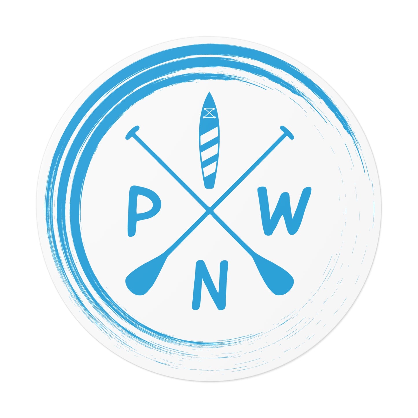 PNW Tsunami Logo Vinyl Stickers