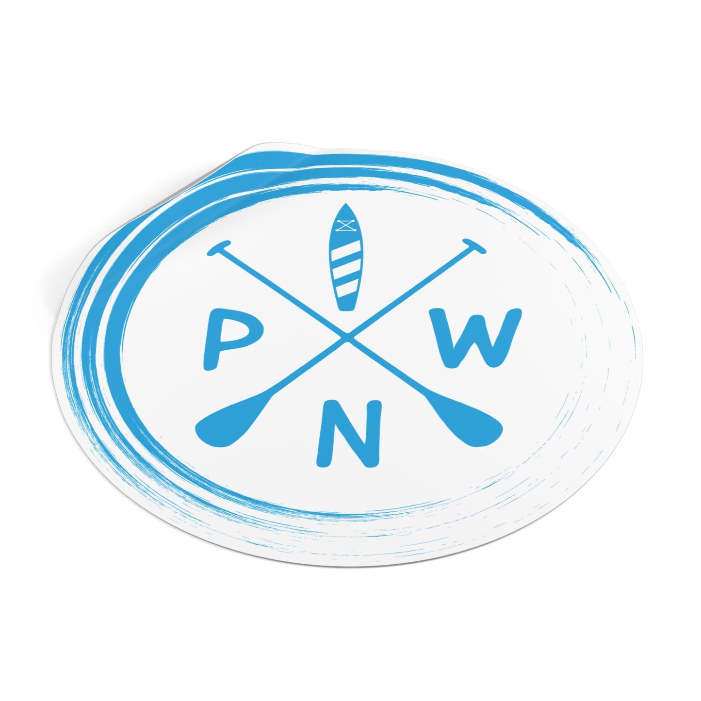 PNW Tsunami Logo Vinyl Stickers