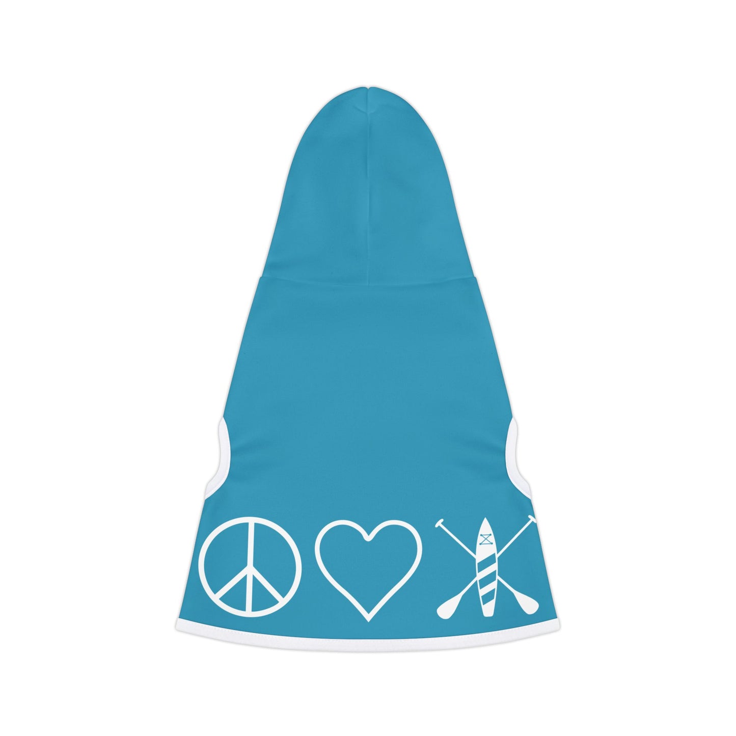 Peace Love Paddleboard Pet Hoodie